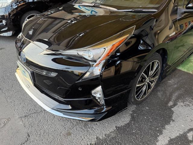 プリウス Sセーフティプラス モデリスタエアロ社外AW大画面ナビDVD地デジBluetoothバックカメラETC駐車アシストLEDライトクルコン走行支援(45枚目)