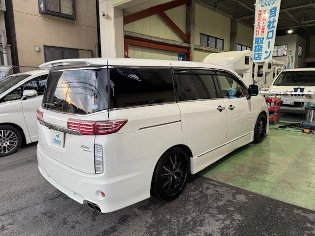 エルグランド ライダー エアロ社外AWナビ地デジバックカメラパワースライドドアPバックドアオットマンETCインテリキーフォグWサンルーフBluetooth(13枚目)