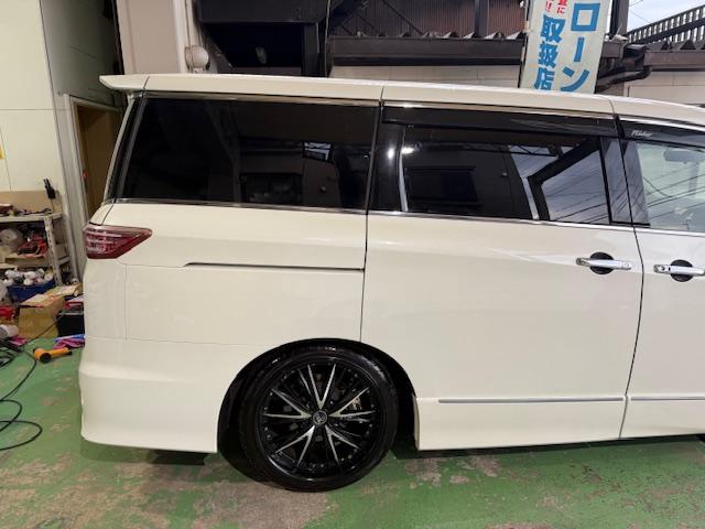 エルグランド ライダー エアロ社外AWナビ地デジバックカメラパワースライドドアPバックドアオットマンETCインテリキーフォグWサンルーフBluetooth(18枚目)