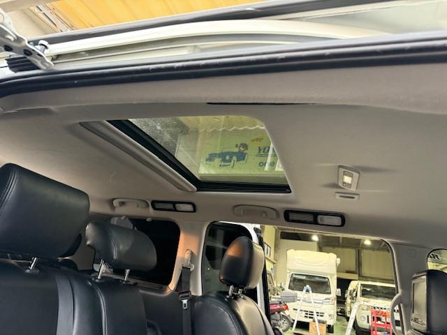 エルグランド ライダー エアロ社外AWナビ地デジバックカメラパワースライドドアPバックドアオットマンETCインテリキーフォグWサンルーフBluetooth(34枚目)