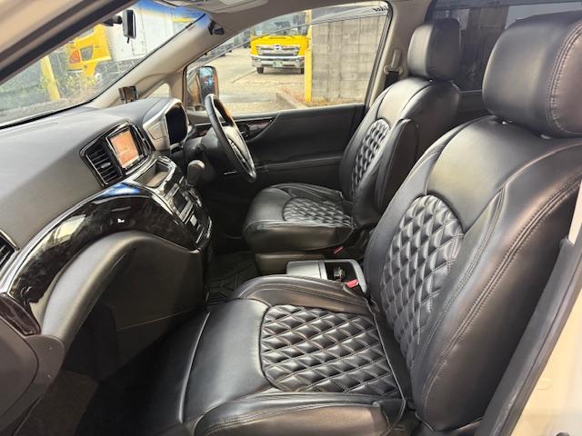 エルグランド ライダー エアロ社外AWナビ地デジバックカメラパワースライドドアPバックドアオットマンETCインテリキーフォグWサンルーフBluetooth(36枚目)