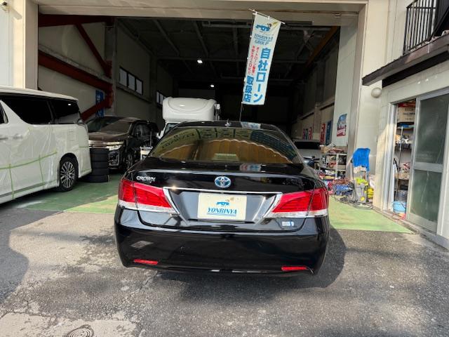 クラウンハイブリッド ロイヤルサルーンG 車高調社外AW本革ETCクルコンスマートキーナビ地デジBluetoothBカメシートエアコンメモリーシートフォグ(13枚目)