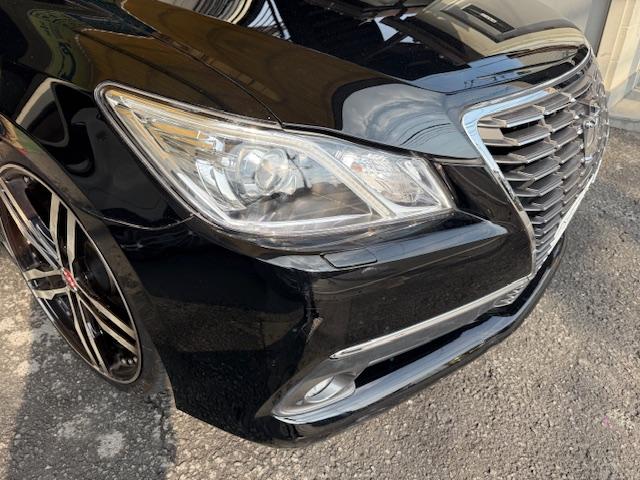 クラウンハイブリッド ロイヤルサルーンG 車高調社外AW本革ETCクルコンスマートキーナビ地デジBluetoothBカメシートエアコンメモリーシートフォグ(45枚目)