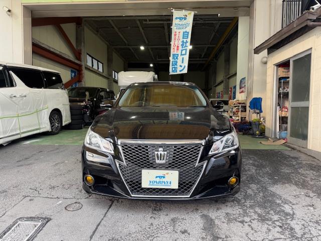 クラウン アスリートＧ　車高調社外ＡＷ黒革ＥＴＣクルコンスマートキーナビ地デジＢｌｕｅｔｏｏｔｈＢカメシートエアコンサンシェードメモリーシートフォグ黒革サンルーフ（15枚目）