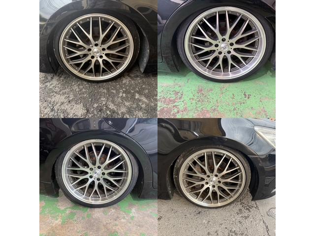 クラウン アスリートＧ　車高調社外ＡＷ黒革ＥＴＣクルコンスマートキーナビ地デジＢｌｕｅｔｏｏｔｈＢカメシートエアコンサンシェードメモリーシートフォグ黒革サンルーフ（48枚目）