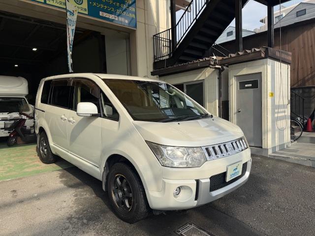 デリカＤ：５ Ｇ　パワーパッケージ　社外ＡＷカロッツェリアナビＤＶＤ地デジＢｌｕｅｔｏｏｔｈＥＴＣ両側パワースライドドアインテリキーフリップダウンモニタークルコン（2枚目）