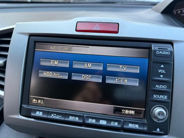 フリードハイブリッド ジャストセレクション　純正ナビＤＶＤバックカメラＥＴＣＵＳＢ両側Ｐスラハーフレザー後部モニタークルコンスマートキー純正ＡＷウィンカーミラー（23枚目）