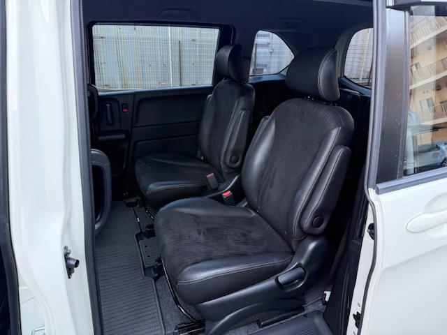 フリードハイブリッド ジャストセレクション　純正ナビＤＶＤバックカメラＥＴＣＵＳＢ両側Ｐスラハーフレザー後部モニタークルコンスマートキー純正ＡＷウィンカーミラー（38枚目）