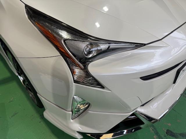 プリウス 　エアロ・社外ＡＷ・ＡＬＰＩＮＥナビ・地デジ・Ｂカメ・Ｂｌｕｅｔｏｏｔｈ・ＥＴＣ・ＬＥＤライト・シートヒーター・ウィンカーミラー・クルコン（45枚目）