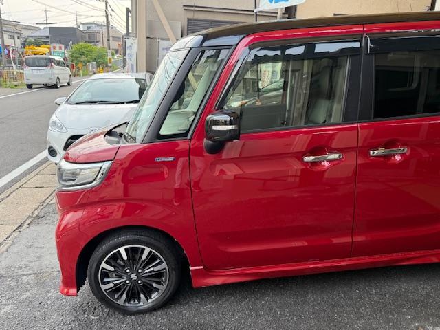 スペーシアカスタム ハイブリッドＸＳターボ　社外ナビ・ＤＶＤ・地デジ・Ｂｌｕｅｔｏｏｔｈ・ＥＴＣ・両側パワースライドドア・サンシェード・テーブル・インテリキー・シートヒーター（15枚目）