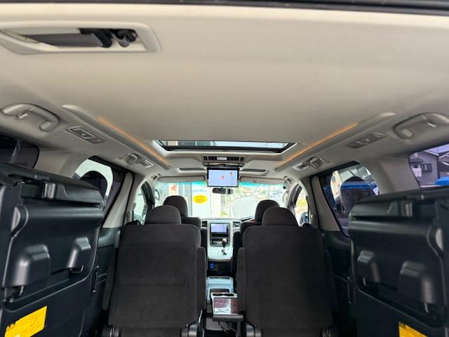 アルファード ２４０Ｓ　プライムセレクションＩＩ　車高調社外ＡＷナビ地デジＢカメＥＴＣＢｌｕｅｔｏｏｔｈ両側Ｐ後部モニタークルコンオットマンＬＥＤライトフォグサンルーフウィンカーミラースマートキー（41枚目）