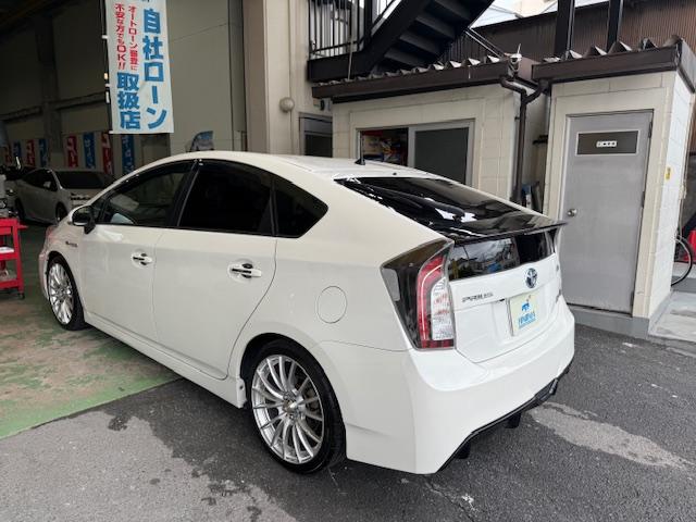 プリウス Ｓツーリングセレクション・Ｇ’ｓ　社外ＡＷナビＤＶＤ地デジＢｌｕｅｔｏｏｔｈバックカメラＥＴＣＬＥＤライトフォグスマートキー（11枚目）