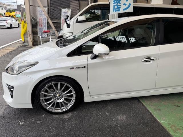 プリウス Ｓツーリングセレクション・Ｇ’ｓ　社外ＡＷナビＤＶＤ地デジＢｌｕｅｔｏｏｔｈバックカメラＥＴＣＬＥＤライトフォグスマートキー（15枚目）