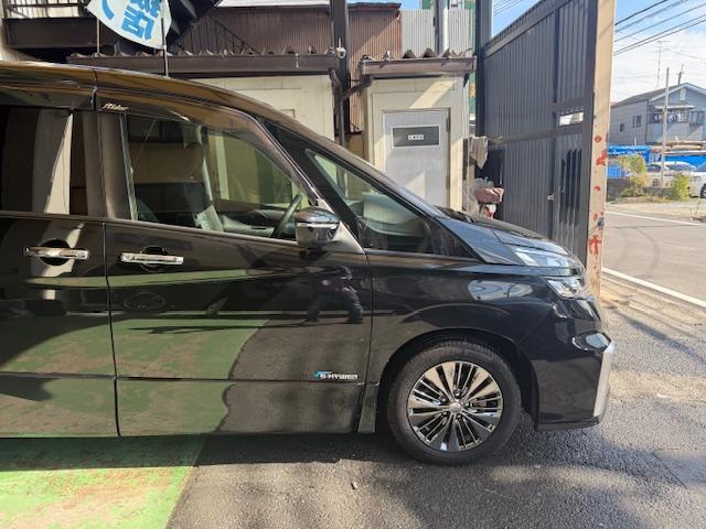 セレナ ライダー プロパイロットエディション 純正ナビ地デジBカメBluetoothETC両側PスラプロパイロットUSB接続テーブルサンシェードクルコン運転支援障害物センサー純正AWワンオーナー(18枚目)