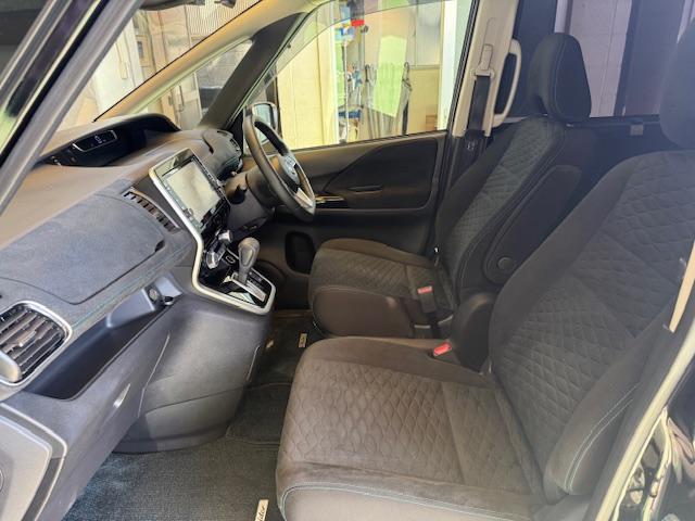 セレナ ライダー プロパイロットエディション 純正ナビ地デジBカメBluetoothETC両側PスラプロパイロットUSB接続テーブルサンシェードクルコン運転支援障害物センサー純正AWワンオーナー(36枚目)