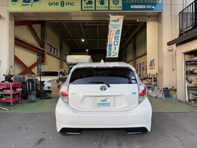 アクア S モデリスタ社外AWナビDVD地デジBluetoothBカメETCエンジンPスタシートヒーターLEDライトドラレコ(13枚目)