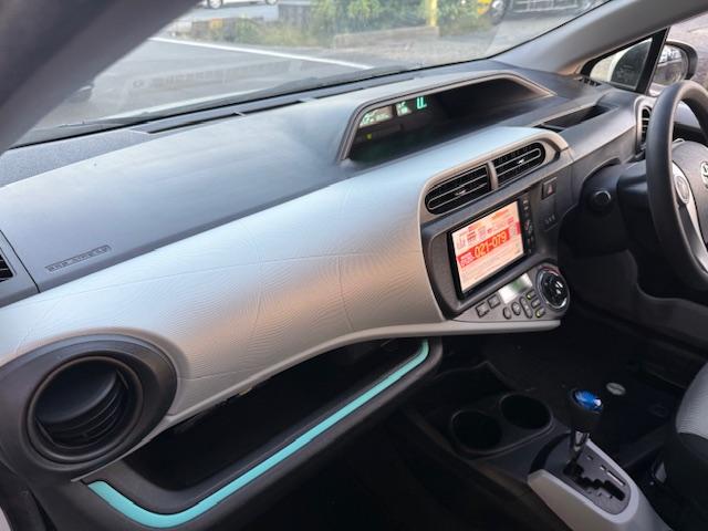 アクア S モデリスタ社外AWナビDVD地デジBluetoothBカメETCエンジンPスタシートヒーターLEDライトドラレコ(21枚目)