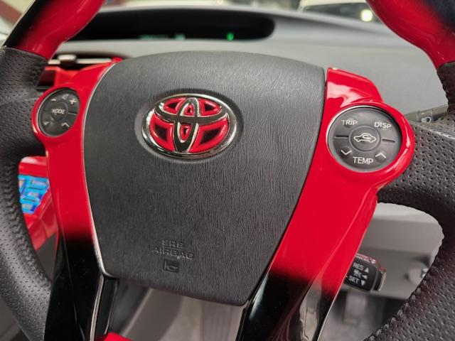 プリウス Ｓ　社外ＡＷ社外ナビＤＶＤ地デジＢｌｕｅｔｏｏｔｈＥＴＣバックカメラ革調シートガラスルーフソーラークルコンデジタルインナーミラー（26枚目）