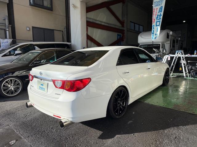 マークX 250G リラックスセレクション 社外AW車高調純正ナビDVD地デジバックカメラBluetooth社外マフラースマートキーパワーシートフォグライト(12枚目)