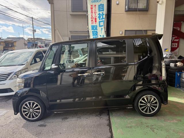 Ｎ－ＢＯＸカスタム Ｇ・ターボパッケージ　ナビＤＶＤ地デジＢｌｕｅｔｏｏｔｈＥＴＣバックカメラ両側パワスラ純正ＡＷスマートキーエンジンＰスタＬＥＤフォグクルコンウィンカーミラー（9枚目）