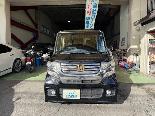 Ｎ－ＢＯＸカスタム Ｇ・ターボパッケージ　ナビＤＶＤ地デジＢｌｕｅｔｏｏｔｈＥＴＣバックカメラ両側パワスラ純正ＡＷスマートキーエンジンＰスタＬＥＤフォグクルコンウィンカーミラー（14枚目）