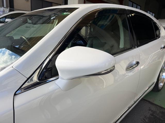 LS LS460 バージョンC Iパッケージ 社外21AW黒革サンルーフパワートランクハンドルヒーターシートエアコンエアサスコントローラーBSMAHSPCSソナーデェイライト(43枚目)