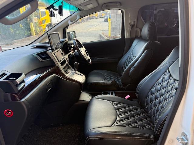 アルファード 240S ローダウン社外AWナビTVDVDバックカメラBluetoothETC両側パワスラ革調シートクルコンオットマンドラレコウィンカーミラー(35枚目)