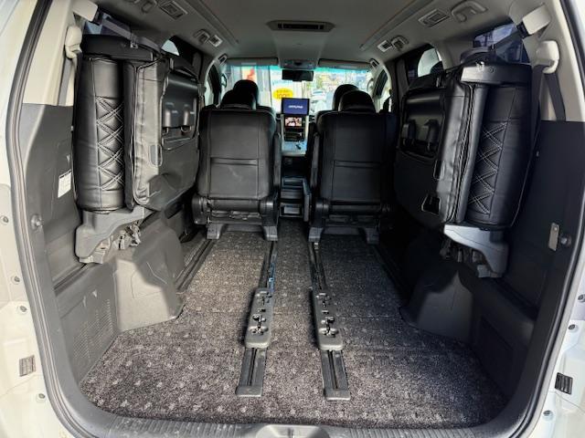 アルファード 240S ローダウン社外AWナビTVDVDバックカメラBluetoothETC両側パワスラ革調シートクルコンオットマンドラレコウィンカーミラー(40枚目)