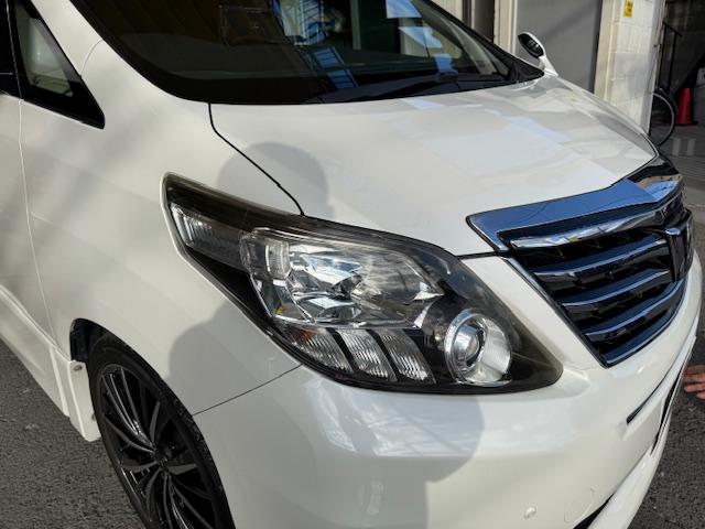 アルファード 240S ローダウン社外AWナビTVDVDバックカメラBluetoothETC両側パワスラ革調シートクルコンオットマンドラレコウィンカーミラー(44枚目)