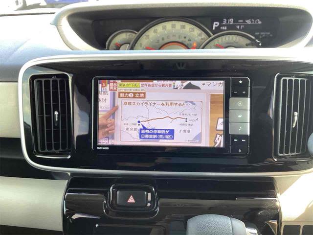 ムーヴキャンバス Ｇメイクアップ　ＳＡＩＩＩ　ドライブレコーダー　バックカメラ　両側電動スライドドア　ＴＶ　クリアランスソナー　衝突被害軽減システム　オートマチックハイビーム　オートライト　スマートキー　アイドリングストップ　電動格納ミラー（7枚目）