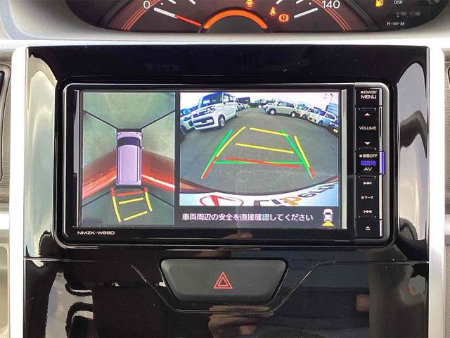 タント ＸリミテッドＳＡＩＩＩ　全周囲カメラ　両側電動スライドドア　ナビ　クリアランスソナー　衝突被害軽減システム　オートマチックハイビーム　オートライト　スマートキー　アイドリングストップ　電動格納ミラー　シートヒーター（8枚目）
