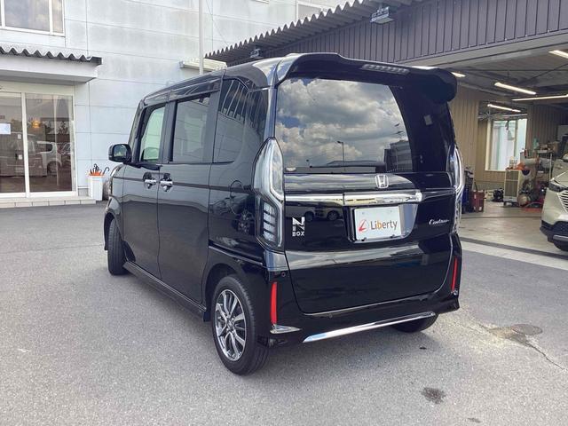 Ｎ－ＢＯＸカスタム Ｌ　ＥＴＣ　バックカメラ　両側スライド・片側電動　ナビ　ＴＶ　クリアランスソナー　オートクルーズコントロール　レーンアシスト　衝突被害軽減システム　オートライト　スマートキー　アイドリングストップ（20枚目）