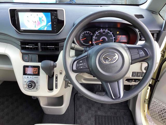 ムーヴ X SAII ETC バックカメラ ナビ TV 衝突被害軽減システム スマートキー プッシュスタート アイドリングストップ 電動格納ミラー ベンチシート CVT ESC アルミホイール エアコン パワーウィンドウ(5枚目)