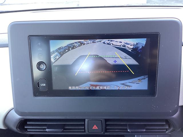 バックカメラ装備。駐車が苦手な方には欠かせません。