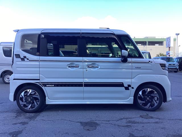 スペーシアカスタム ハイブリッドＸＳターボ　ＥＴＣ　全周囲カメラ　両側電動スライドドア　ナビ　ＴＶ　オートクルーズコントロール　レーンアシスト　オートライト　スマートキー　電動格納ミラー　シートヒーター　ベンチシート　ＣＶＴ　Ｂｌｕｅｔｏｏｔｈ（17枚目）