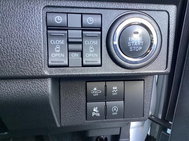 ムーヴキャンバス ストライプスG バックカメラ 両側電動スライドドア クリアランスソナー 衝突被害軽減システム オートライト スマートキー アイドリングストップ 電動格納ミラー シートヒーター CVT ESC エアコン(9枚目)