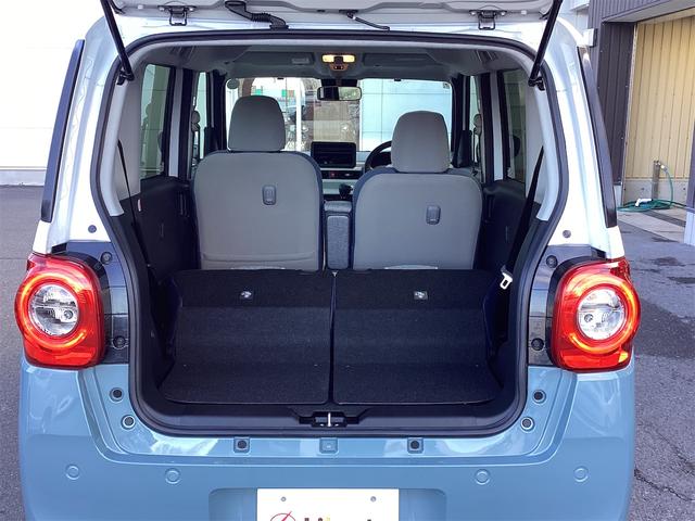 ムーヴキャンバス ストライプスG バックカメラ 両側電動スライドドア クリアランスソナー 衝突被害軽減システム オートライト スマートキー アイドリングストップ 電動格納ミラー シートヒーター CVT ESC エアコン(22枚目)