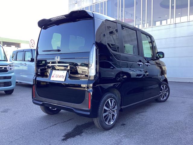 Ｎ－ＢＯＸカスタム ベースグレード　バックカメラ　両側スライド・片側電動　クリアランスソナー　オートクルーズコントロール　レーンアシスト　オートライト　スマートキー　アイドリングストップ　シートヒーター　ベンチシート　ＣＶＴ　ＥＳＣ（18枚目）