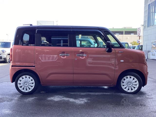 ワゴンＲスマイル ハイブリッドＳ　２トーンルーフパッケージ装着車　ＥＴＣ　バックカメラ　両側電動スライドドア　ナビ　ＴＶ　クリアランスソナー　レーンアシスト　衝突被害軽減システム　オートライト　スマートキー　アイドリングストップ　シートヒーター　ベンチシート　ＣＶＴ（17枚目）