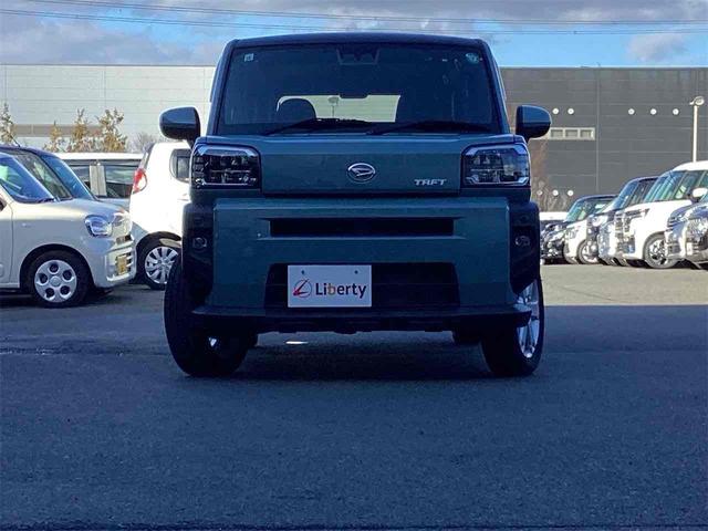 タフト Ｇ　ＥＴＣ　バックカメラ　クリアランスソナー　衝突被害軽減システム　オートライト　スマートキー　アイドリングストップ　電動格納ミラー　シートヒーター　サンルーフ　ＣＶＴ　ＥＳＣ　ＣＤ　ＵＳＢ（15枚目）