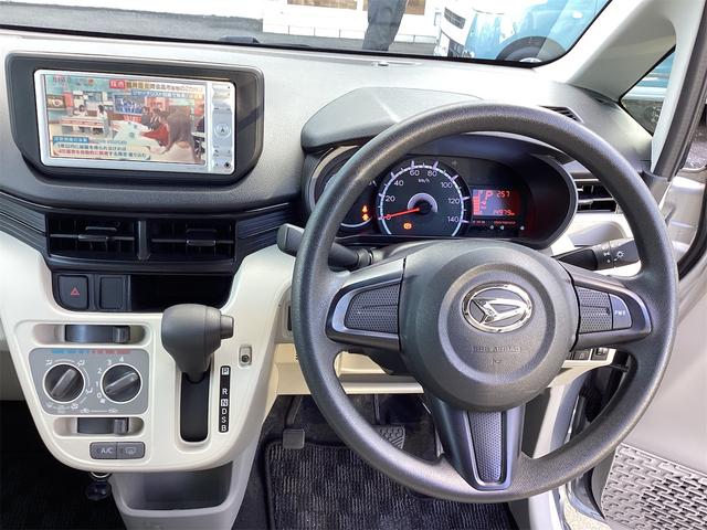 ムーヴ Ｌ　ＳＡＩＩＩ　ナビ　ＴＶ　クリアランスソナー　衝突被害軽減システム　オートマチックハイビーム　アイドリングストップ　電動格納ミラー　ＣＶＴ　ＥＳＣ　ミュージックプレイヤー接続可　アルミホイール　エアコン（5枚目）