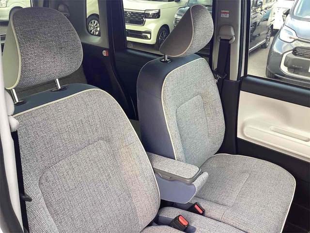 ムーヴキャンバス ストライプスＧ　バックカメラ　両側電動スライドドア　クリアランスソナー　衝突被害軽減システム　スマートキー　アイドリングストップ　電動格納ミラー　シートヒーター　ベンチシート　ＣＶＴ　ＥＳＣ　エアコン（31枚目）