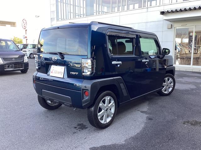 タフト G バックカメラ クリアランスソナー 衝突被害軽減システム オートライト スマートキー 電動格納ミラー シートヒーター CVT ESC CD アルミホイール(18枚目)