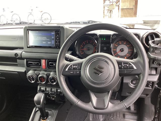 ジムニー ＸＣ　４ＷＤ　ＥＴＣ　バックカメラ　ＴＶ　クリアランスソナー　オートクルーズコントロール　レーンアシスト　衝突被害軽減システム　オートライト　ヘッドライトウォッシャー　スマートキー（5枚目）