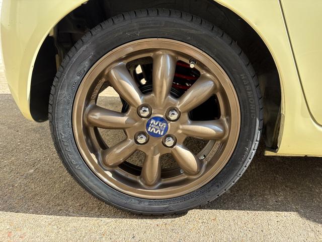 エッセ エコ ワンオーナー★修復歴無★5速MT★走行4万km台★エアコン★PS★PW★Wエアバック★15インチミニライトアルミホイール★新品ホイールナット★新品タイヤ装着★新品サスペンション★ローダウン★(15枚目)