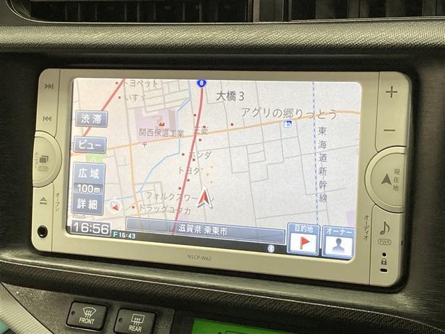 アクア Ｓ　ワンセグ　メモリーナビ　ミュージックプレイヤー接続可　バックカメラ　ＥＴＣ　ワンオーナー（4枚目）
