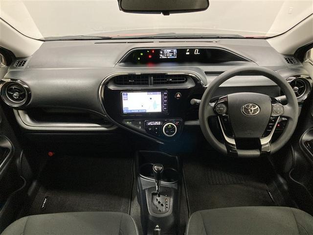 アクア Sスタイルブラック ワンセグ メモリーナビ ミュージックプレイヤー接続可 バックカメラ ETC ドラレコ LEDヘッドランプ ワンオーナー(4枚目)