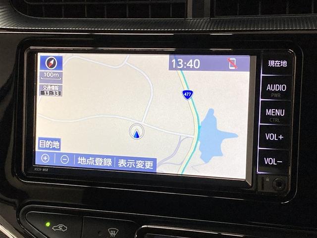 アクア Sスタイルブラック ワンセグ メモリーナビ ミュージックプレイヤー接続可 バックカメラ ETC ドラレコ LEDヘッドランプ ワンオーナー(5枚目)