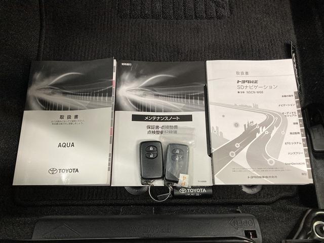 アクア Sスタイルブラック ワンセグ メモリーナビ ミュージックプレイヤー接続可 バックカメラ ETC ドラレコ LEDヘッドランプ ワンオーナー(32枚目)