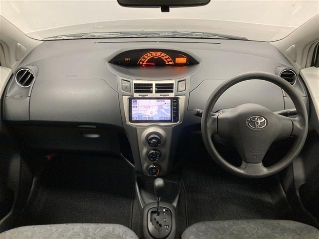 ヴィッツ Fリミテッド ワンセグ メモリーナビ ミュージックプレイヤー接続可 ETC HIDヘッドライト ワンオーナー(4枚目)